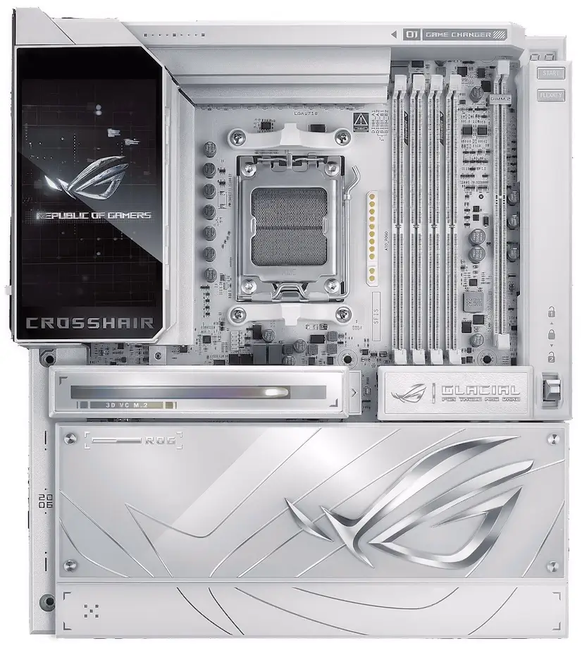 Coslada PC - Montaje Placa Base ASUS ROG CROSSHAIR X870E GLACIAL Coslada